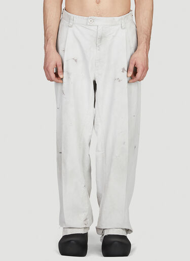 Balenciaga Minimal Cargo Pants Light Grey bal0152039