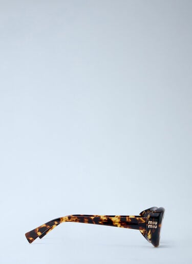 Miu Miu B09S Sunglasses Brown lmu0364005