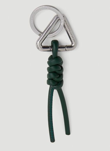 Bottega Veneta Triangle Keyring Green bov0151114