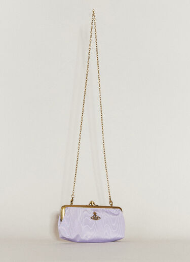 Vivienne Westwood DB Frame Chain Bag Purple vvw0256005