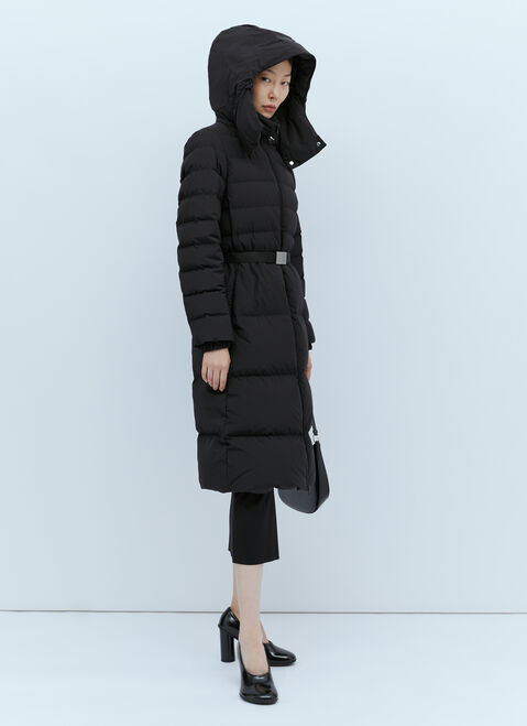 Rokh Burniston Padded Coat Brown rok0254009