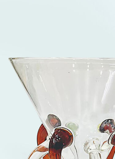 Les-Ottomans Medusa Glass Red wps0691370