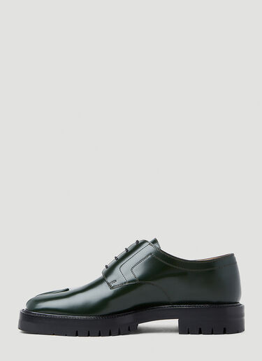 Maison Margiela 足袋レースアップシューズ グリーン mla0153018