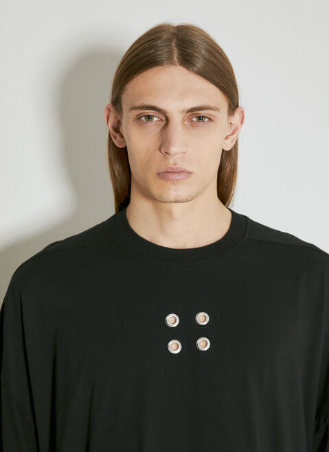Rick Owens DRKSHDW Tommy T-Shirt Brown drk0154001