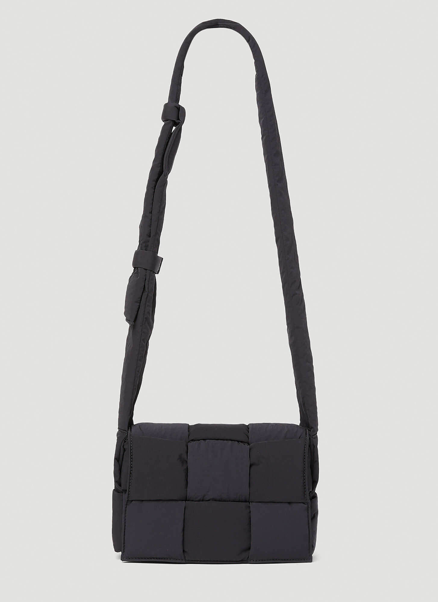 Bottega Veneta Mini Padded Cassette Crossbody Bag Male Black