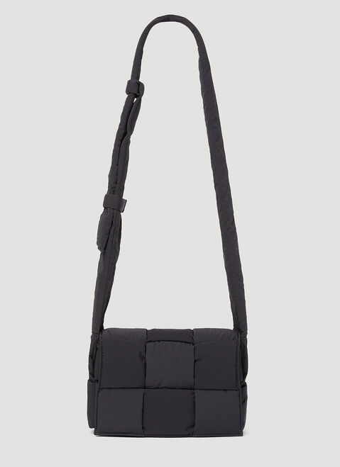 Bottega Veneta Mini Padded Cassette Crossbody Bag Black bov0142013
