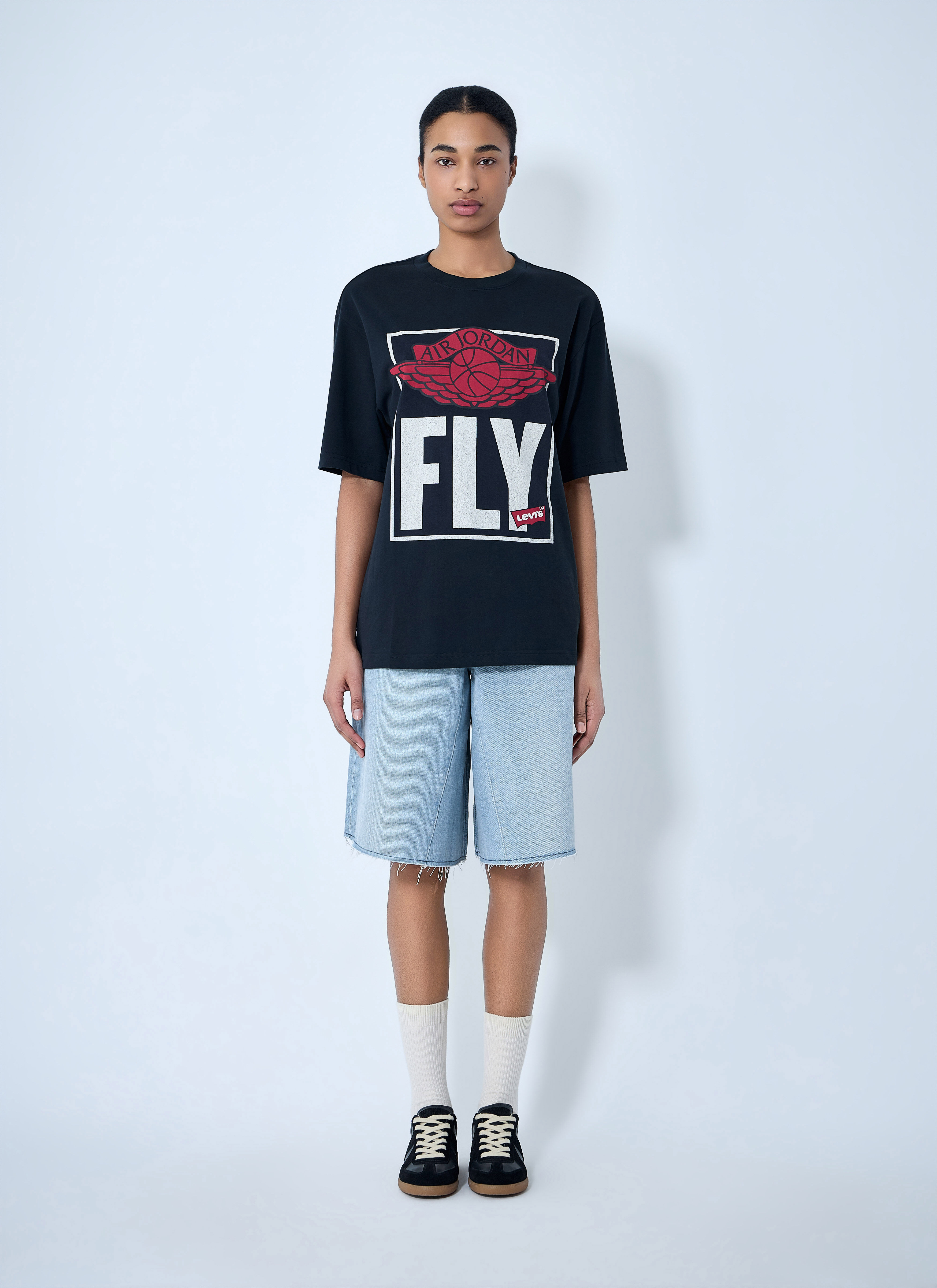 Levi's x Jordan レディース 半袖Tシャツ の ブラック | LN-CC®