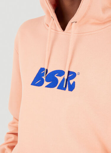 Butter Sessions Embroidered Logo Hooded Sweatshirt Pink bts0346003