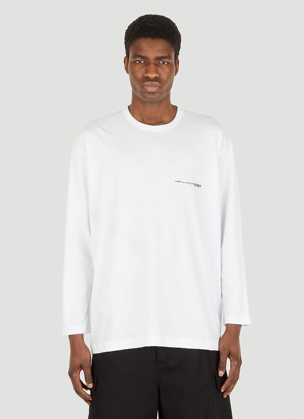 Cdg long sleeve shop t shirt