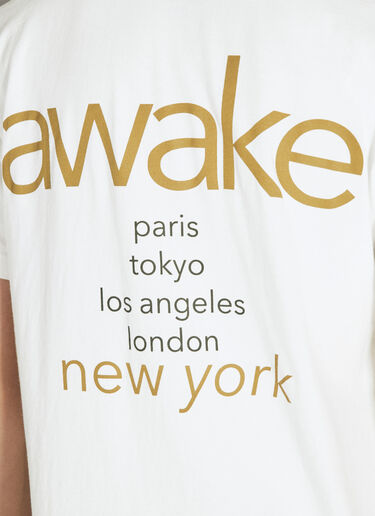 Awake NY City T-Shirt White awk0154012