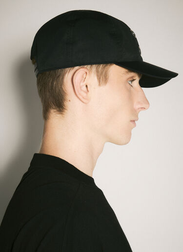 Rick Owens DRKSHDW 孔眼棒球帽 黑色 drk0158020