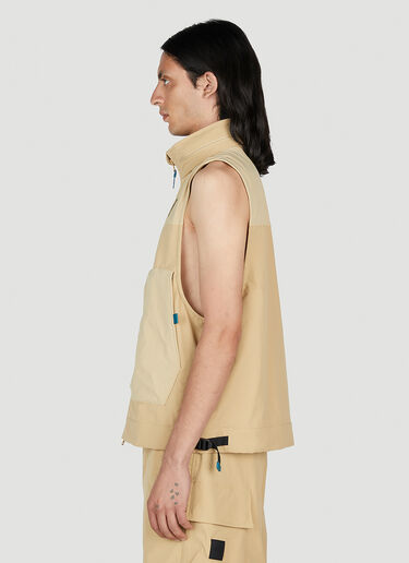 The North Face Black Series Hooded Gilet Jacket Beige thn0152004