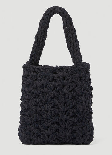 Marco Rambaldi Knit Shoulder Bag Black mra0252025