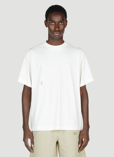 Diomene Embroidered T-Shirt White dio0153010