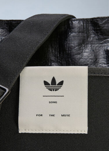 Logo Motif Tote Bag adidas x Song For The Mute Logo Motif Tote Bag Black asf0362065