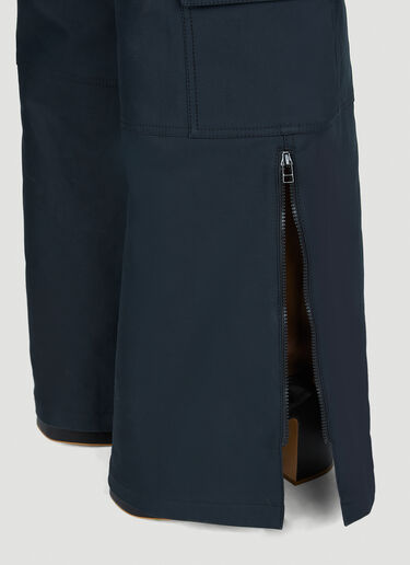 Marc Jacobs Wide Leg Cargo Pants Black mcj0251010