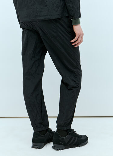 Stone Island 徽标贴饰运动裤 黑色 sto0156095
