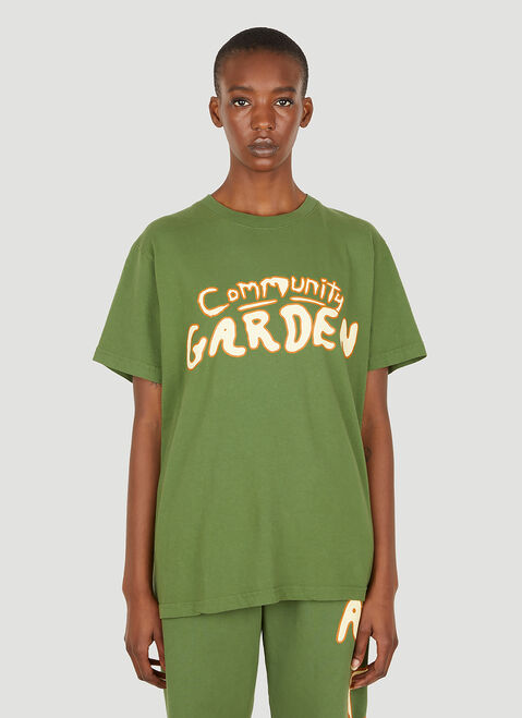 Boiler Room x P.A.M. Community Garden T-Shirt Red bor0350005