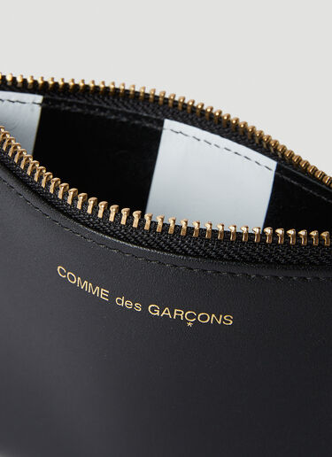 Interior Print Coin Pouch Comme des Garçons Wallet Interior Print Coin Pouch Black cdw0352006