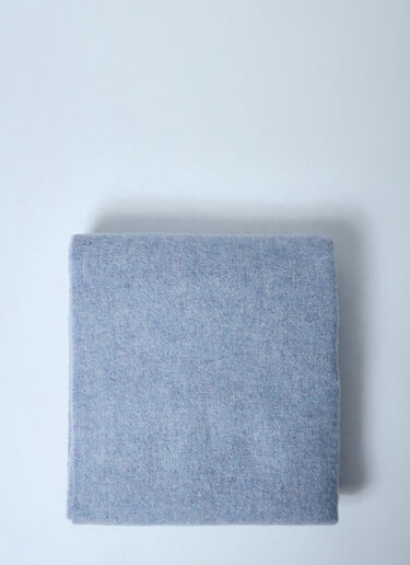 Acne Studios Narrow Fringe Wool Scarf Lilac acn0159033