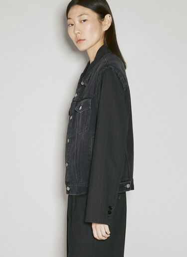 西装袖牛仔夹克 MM6 Maison Margiela 西装袖牛仔夹克 黑色 mmm0253002