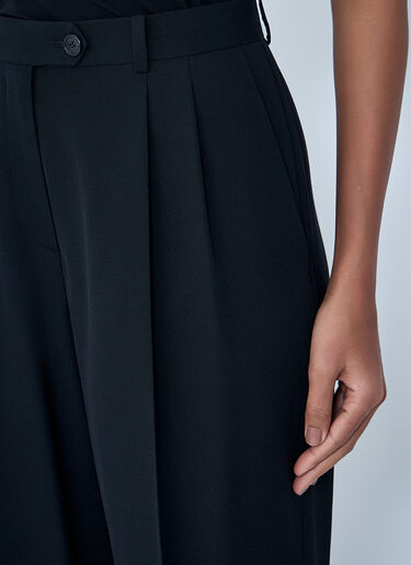 The Row Virgil Pants Black row0263009