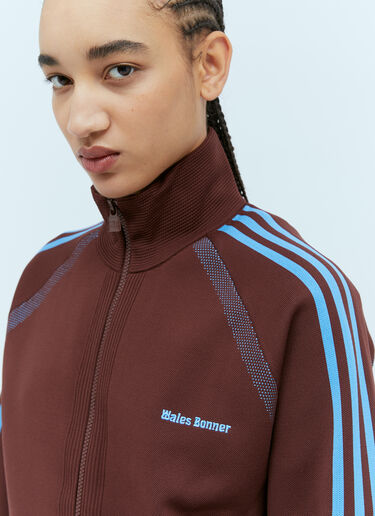 adidas by Wales Bonner Logo Embroidery Track Jacket Brown awb0354009