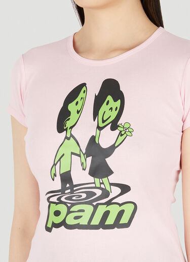 P.A.M Greenies Sisi T-Shirt Pink pam0248002