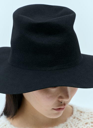 The Row Rosella Hat Black row0255012