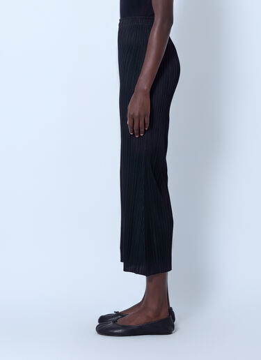 LN-CC® - Pleats Please Issey Miyake: July Pleated Pants - Black Pleats Please Issey Miyake July Pleated Pants Black plp0266001
