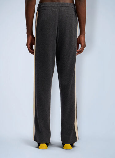 Classic Logo Knit Track Pants Palm Angels Classic Logo Knit Track Pants Grey pma0162059