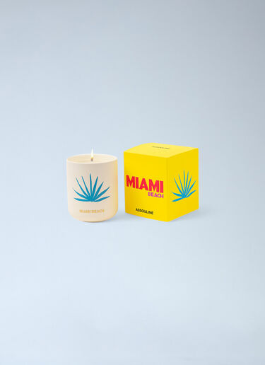 Assouline Miami Travel Candle White wps0691912