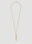 Vetements Powder Necklace Black vet0154022