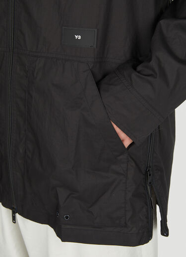 Y-3 Logo Patch Overshirt Black yyy0152026