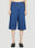 Studio Nicholson Denim Bermudas White stn0252001