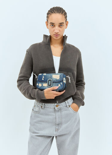 Marc Jacobs The Denim Clover Shoulder Bag Blue mcj0258003