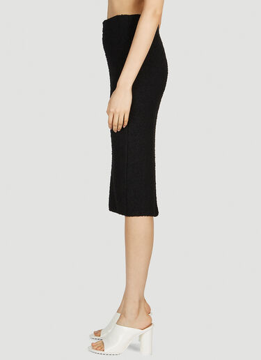 Bottega Veneta Textured Skirt Black bov0252063