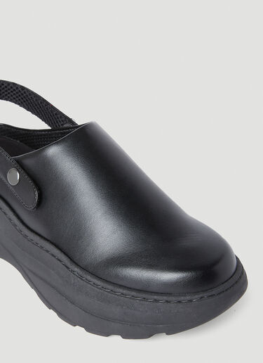 Sabot Platform Shoes Phileo Sabot Platform Shoes Black phi0152002