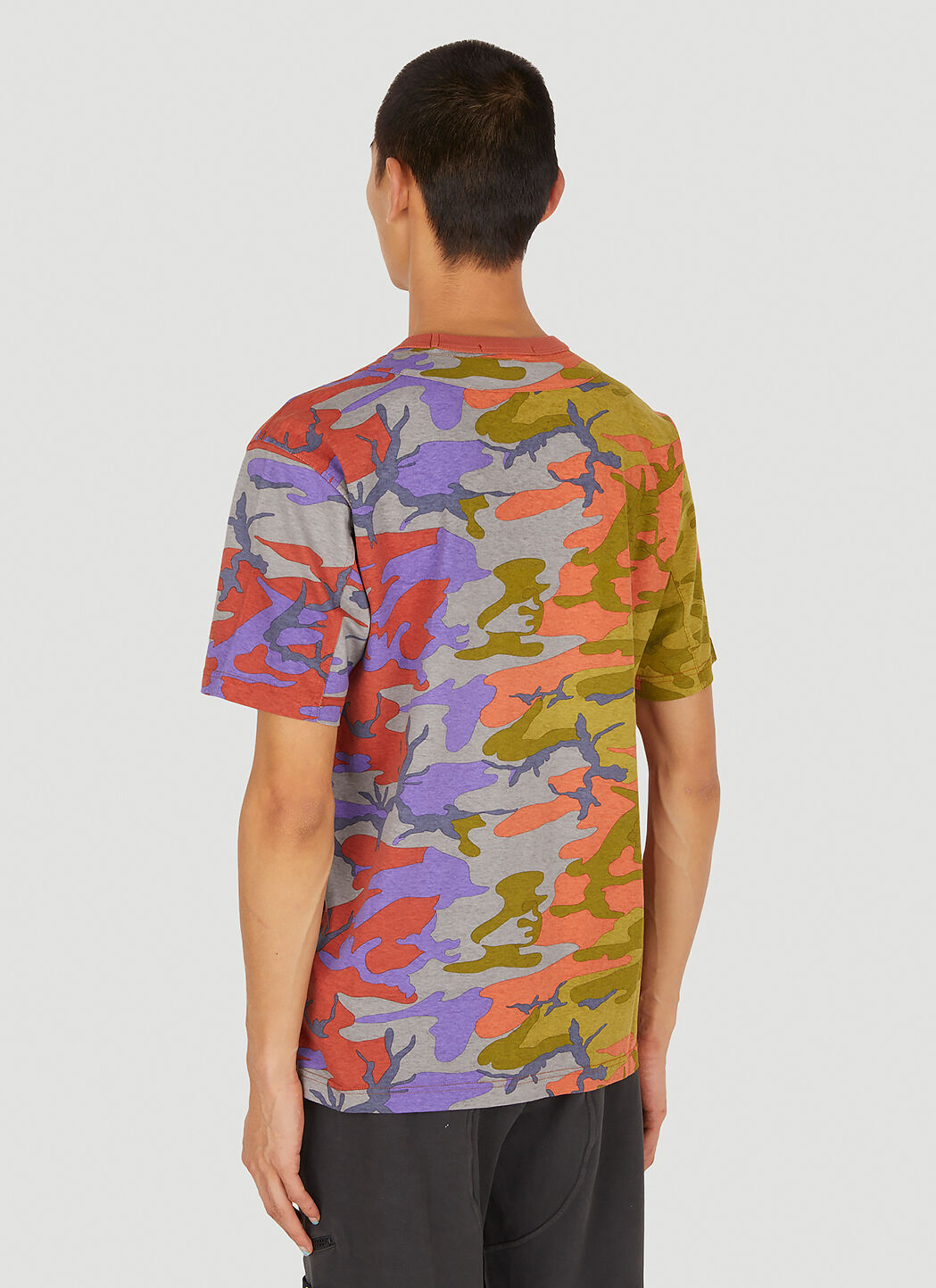 Stone island store camo t shirt