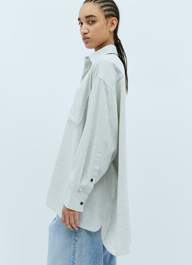 Jacquemus La Chemise Poche 衬衫 灰色 jac0256023