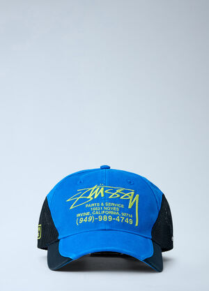Stüssy LP Service Mesh Strapback Cap Blue sts0164022