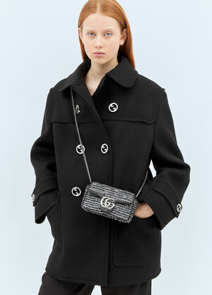 The Row GG Super Mini Bag Black row0260029