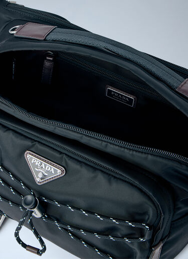 Prada Speedrock Re-Nylon Crossbody Bag Black pra0365002