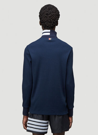 Thom Browne Turtleneck Knit Sweater Blue thb0143024