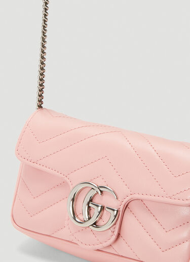 Gucci GG Marmont Mini Shoulder Bag Pink guc0241136