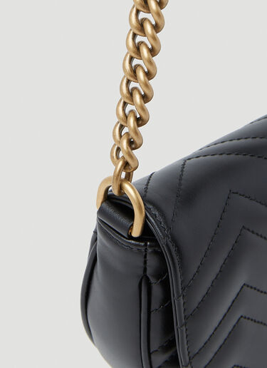 GG Marmont Mini Shoulder Bag Gucci GG Marmont Mini Shoulder Bag Black guc0253247