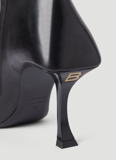 Balenciaga Hourglass 100MM Boots Black bal0255036