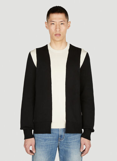 Alexander McQueen Colour Block Sweater Black amq0152007