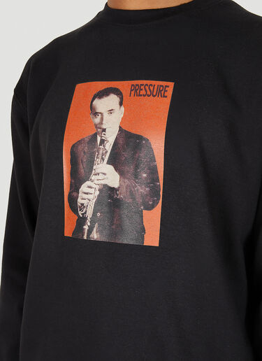 Pressure Klarino Pullover Sweatshirt Black prs0148007