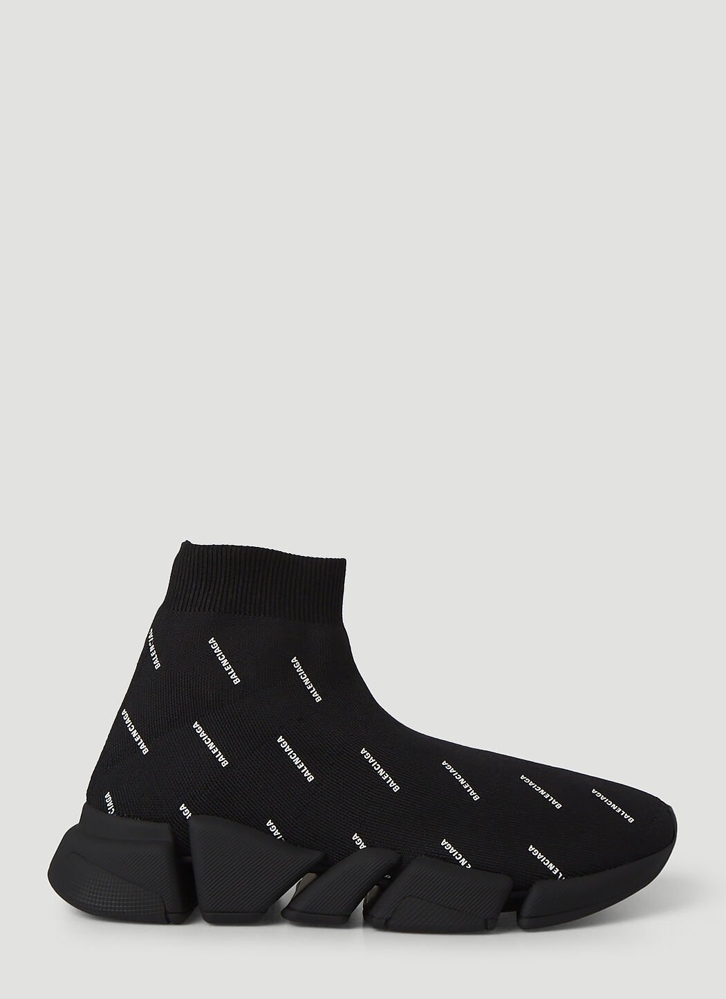 Balenciaga speed 2025 knit womens black